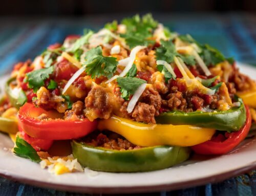 Bariatric Bell Pepper Nachos  A Guilt-Free Snack