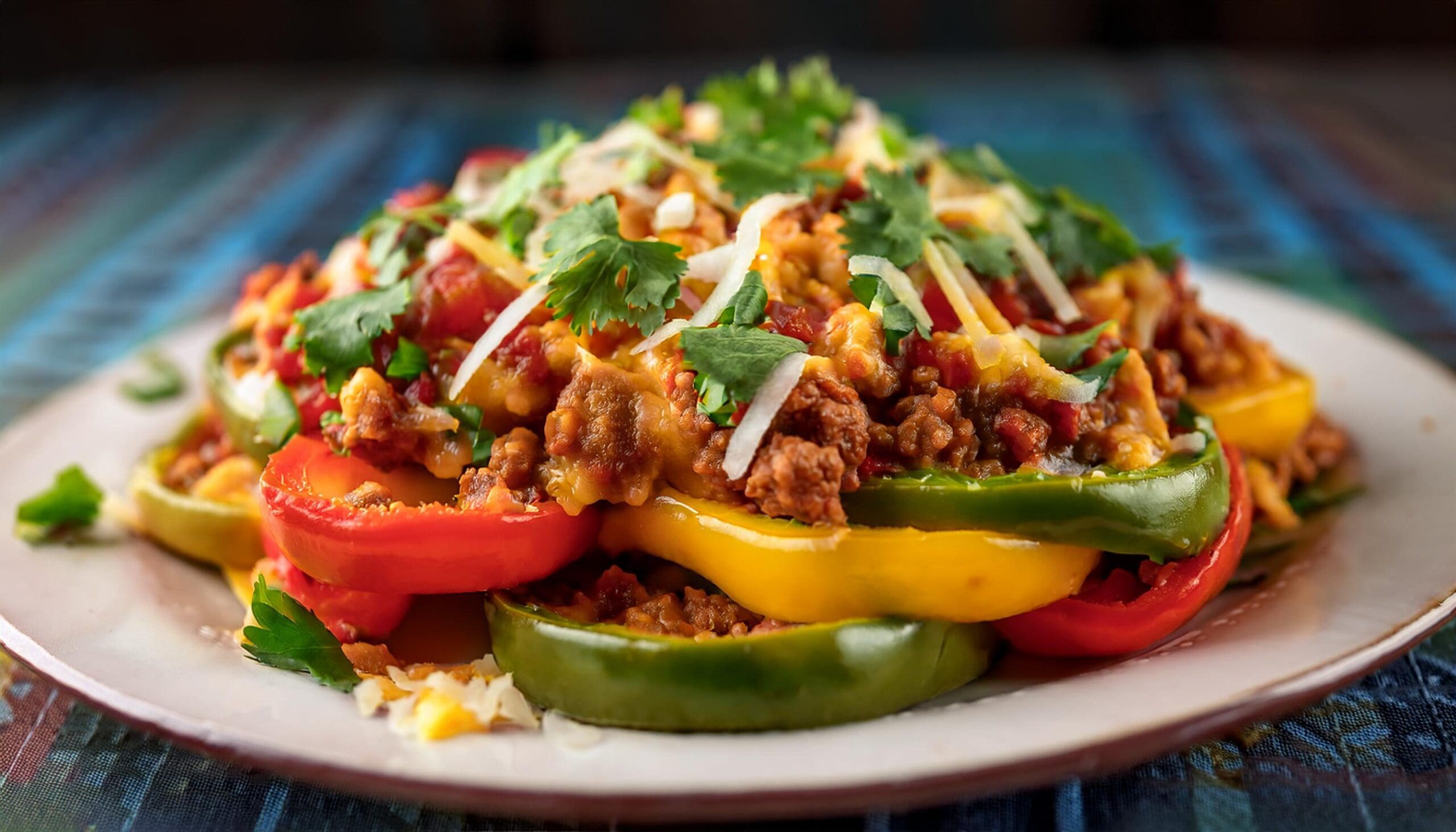 Bariatric Bell Pepper Nachos